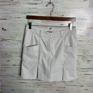 Nike Golf Striped Performance Skort skirt size 4